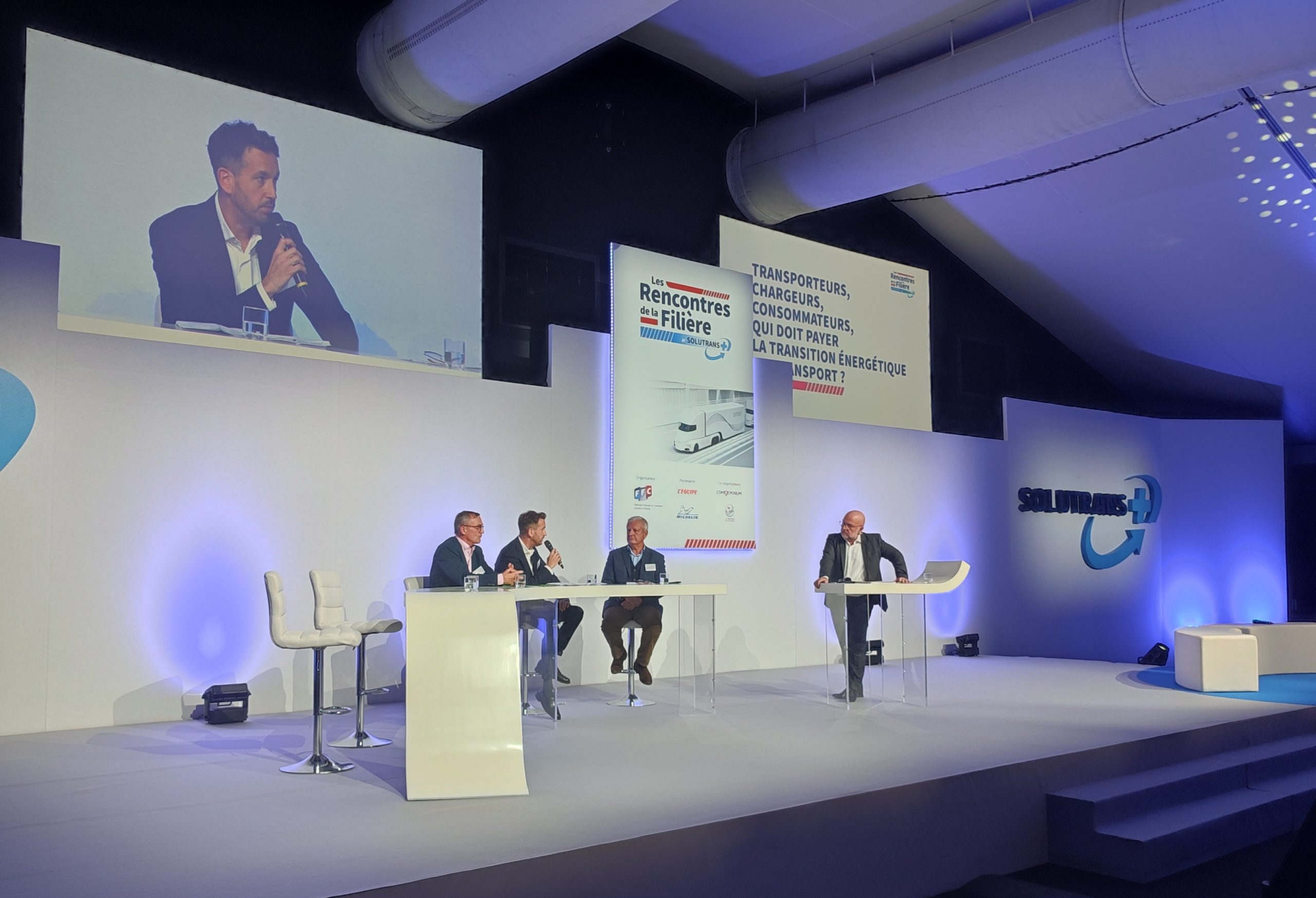 Table ronde sur la décarbonation du transport routier
